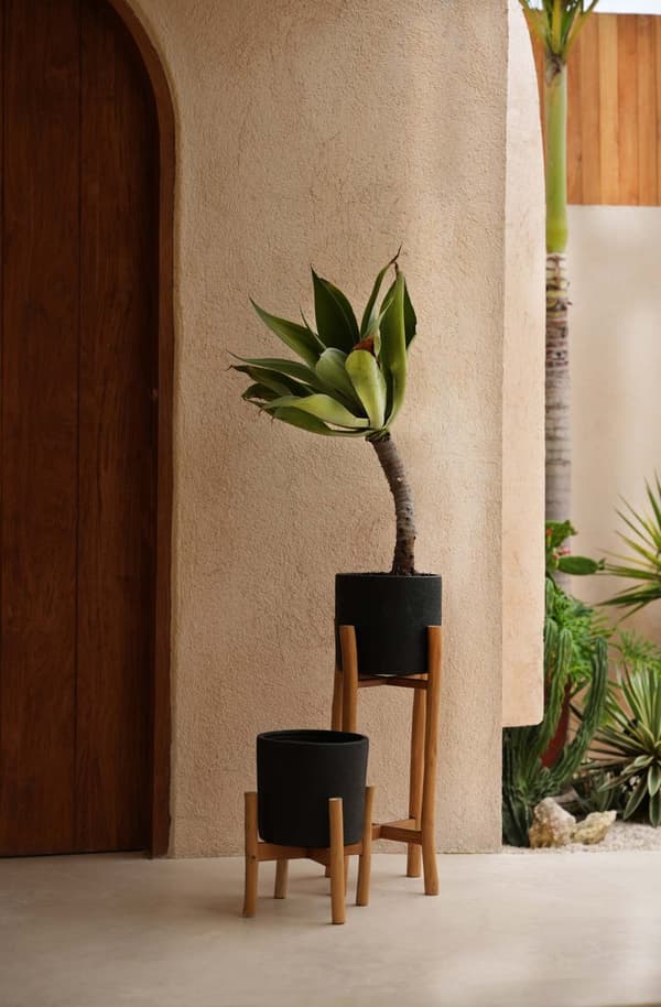 Charcoal High - Sort Naturlig - L