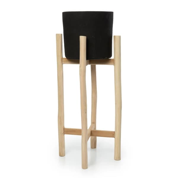Charcoal High - Sort Naturlig - L
