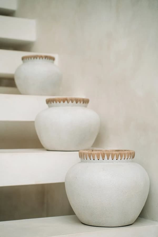 Styly Vase - Naturlig Beton - L