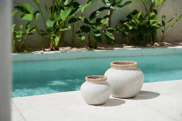 Styly Vase - Naturlig Beton - L