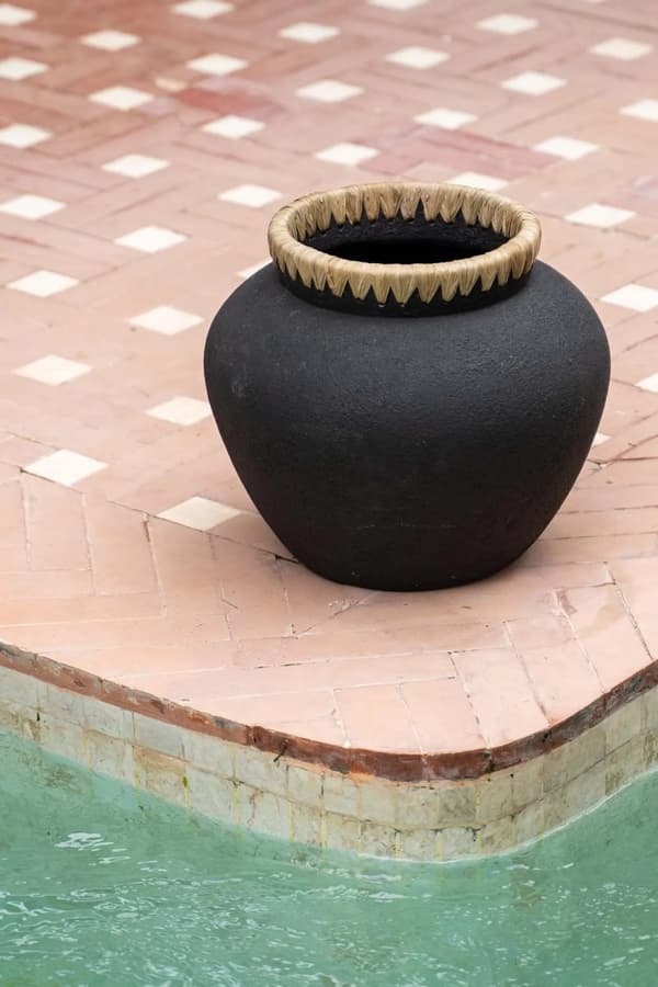 Styly Vase - Sort Naturlig - L