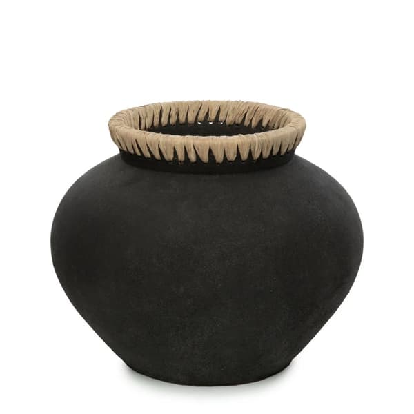 Styly Vase - Sort Naturlig - L