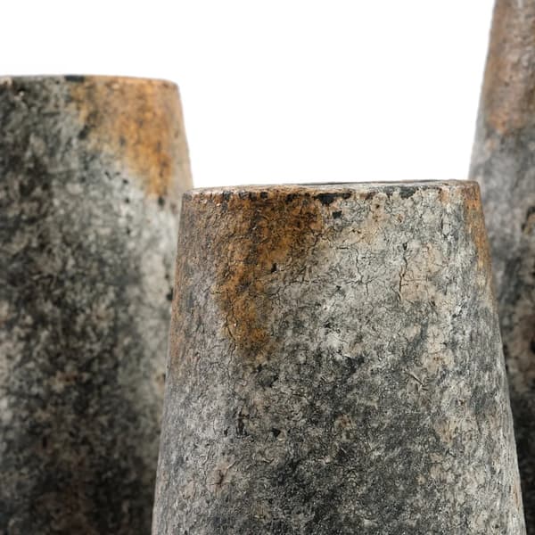 Den Uhyggelige Vase - Antik Grå - S
