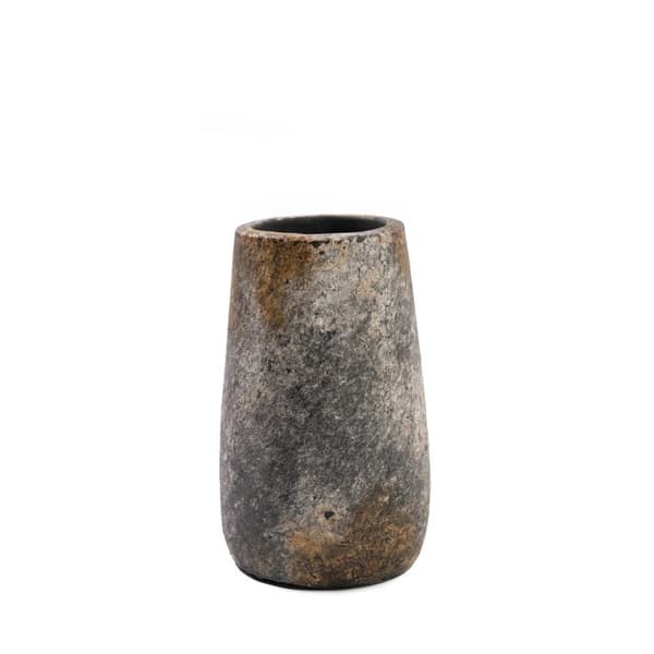 Den Uhyggelige Vase - Antik Grå - S