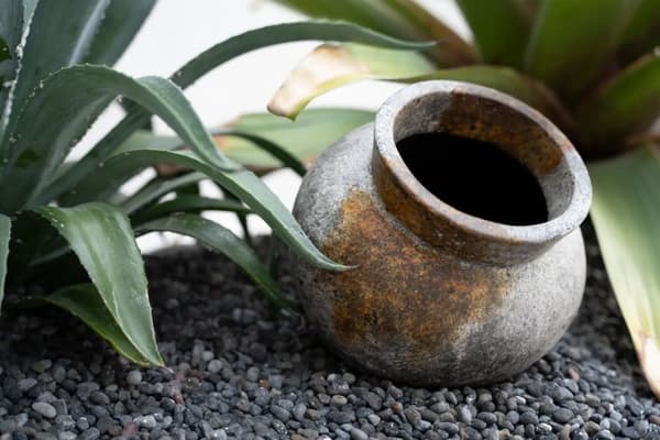 Den Funky Vase - Antik Grå - S