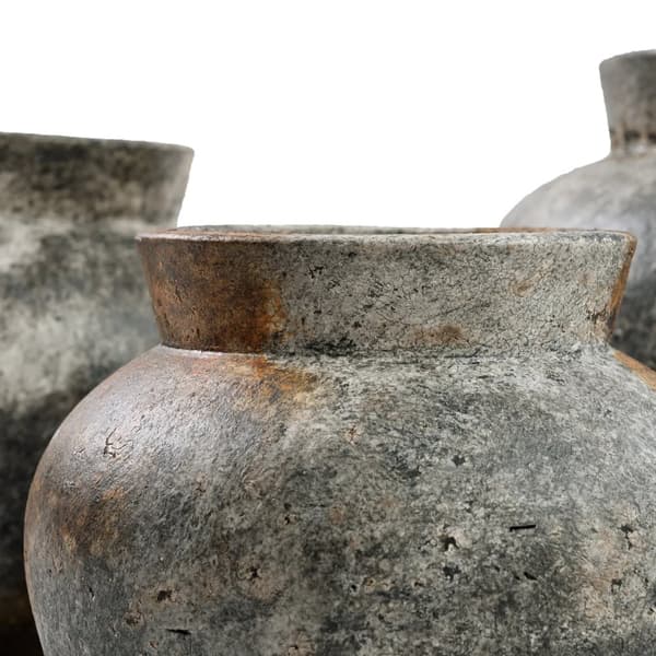 Den Funky Vase - Antik Grå - M