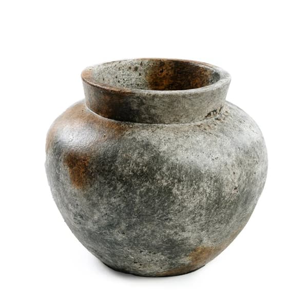 Den Funky Vase - Antik Grå - M