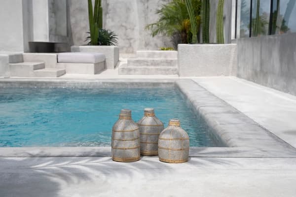 Whoopy Vase - Beton Naturlig - L