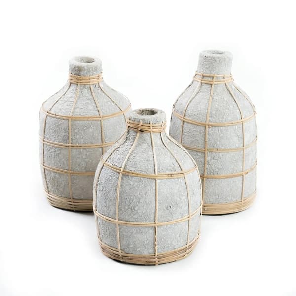 Whoopy Vase - Beton Naturlig - L