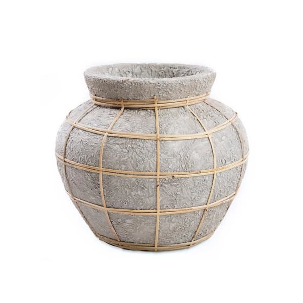 Belly Vasen - Beton Naturlig - M