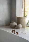 Miniatyrbillede 3 af 9: Belly Vase - Beton Naturlig - L