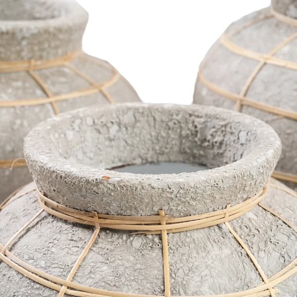 Belly Vase - Beton Naturlig - L