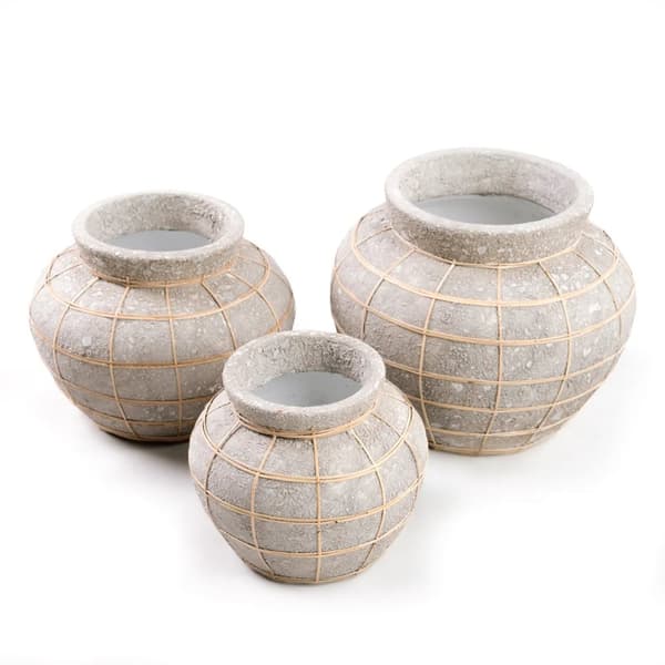 Belly Vase - Beton Naturlig - L
