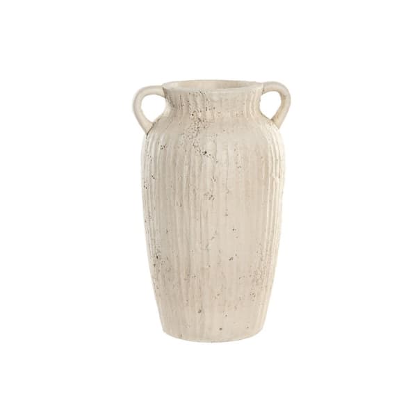 Vas Home ESPRIT Vit Magnesium 23,5 x 21,5 x 37,5 cm