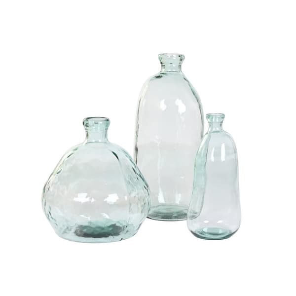 Vas Home ESPRIT Transparent Återvunnet glas 45 x 45 x 47,5 cm