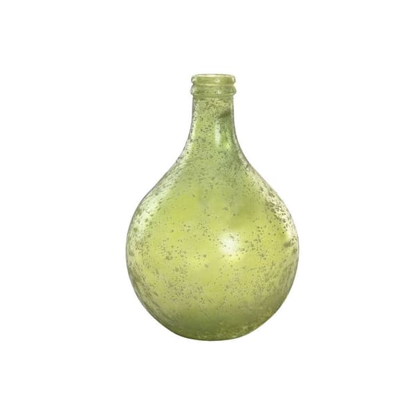 Vas Home ESPRIT Grön Återvunnet glas Antikbehandlad 29 x 29 x 43 cm