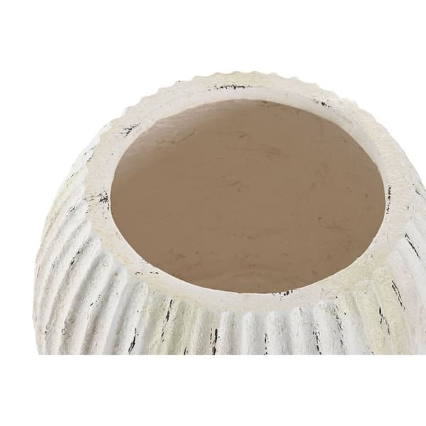 Vas Home ESPRIT Vit Magnesium 36 x 36 x 26 cm