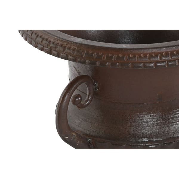 Vase Home ESPRIT Brun Jern 41 x 41 x 36 cm