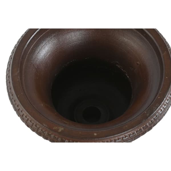 Vase Home ESPRIT Brun Jern 41 x 41 x 36 cm