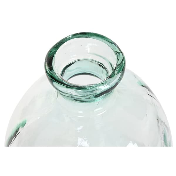 Vase Home ESPRIT Gennemsigtig Genbrugsglas 34 x 34 x 73 cm