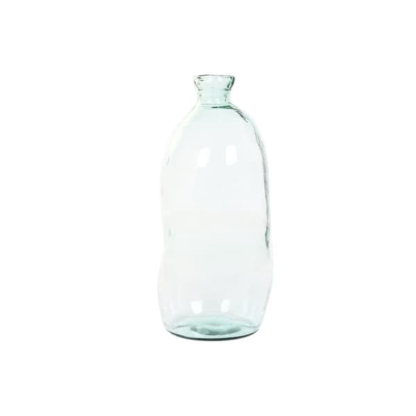 Vase Home ESPRIT Gennemsigtig Genbrugsglas 34 x 34 x 73 cm