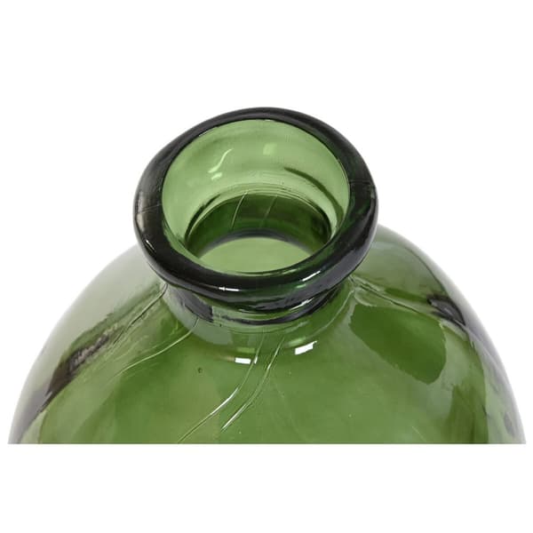 Vase Home ESPRIT Grønn Resirkulert glass 34 x 34 x 73 cm