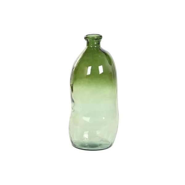 Vase Home ESPRIT Grønn Resirkulert glass 34 x 34 x 73 cm