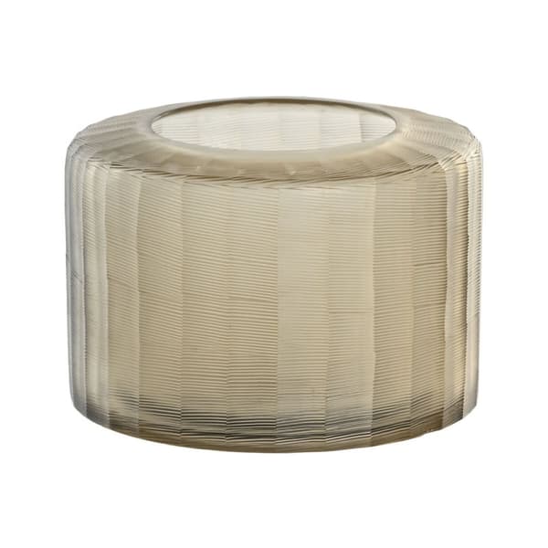 Vase Home ESPRIT Krystall Moderne 18 x 18 x 12 cm