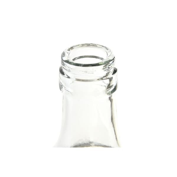 Vas Home ESPRIT Transparent Ljusbrun Glas Naturell 37 x 37 x 55 cm