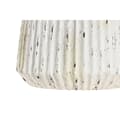 Pikkukuva 3 / 3: Maljakko Home ESPRIT Valkoinen Magnesium 28,5 x 28,5 x 32,5 cm