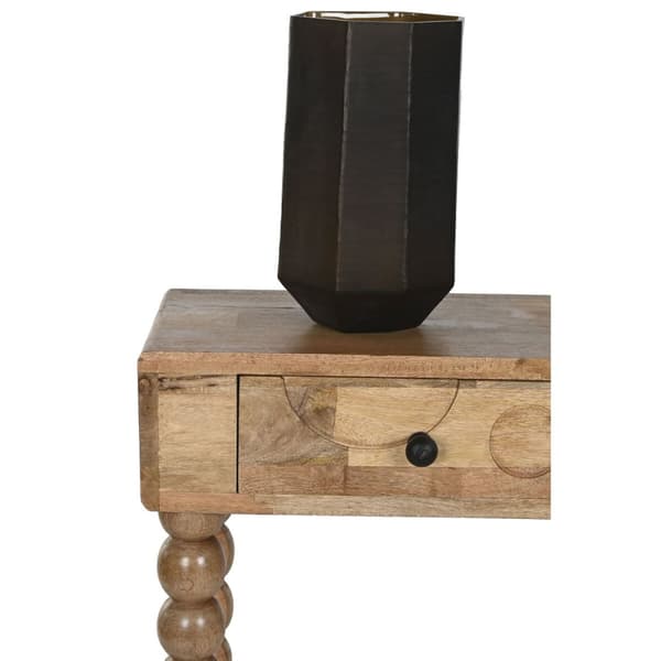 Vase Home ESPRIT Mørkegrå Krystal Moderne 18 x 18 x 31 cm