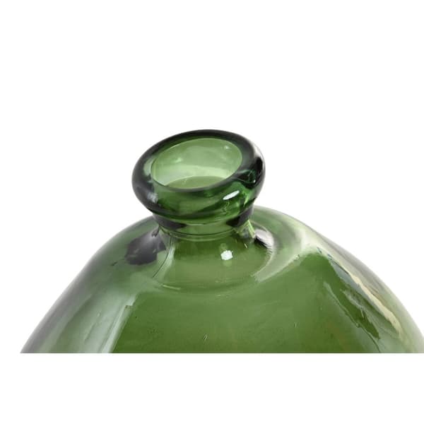 Vase Home ESPRIT Grøn Genbrugsglas 31 x 31 x 32 cm