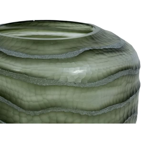 Vas Home ESPRIT Grön Glas Modern 20 x 20 x 18 cm