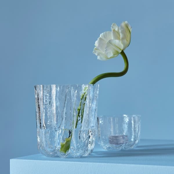 Crackle vase H 12.1cm - Kosta Boda