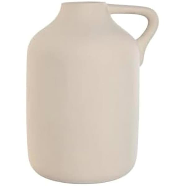 Vas - HOME ESPRIT - Beige - Stengods - 30 x 30 x 40 cm - Hantverksstil
