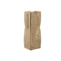 Miniatyrbild 1 av 3: Vas Home ESPRIT Gyllene Aluminium Abstrakt Modern 17 x 15 x 33 cm