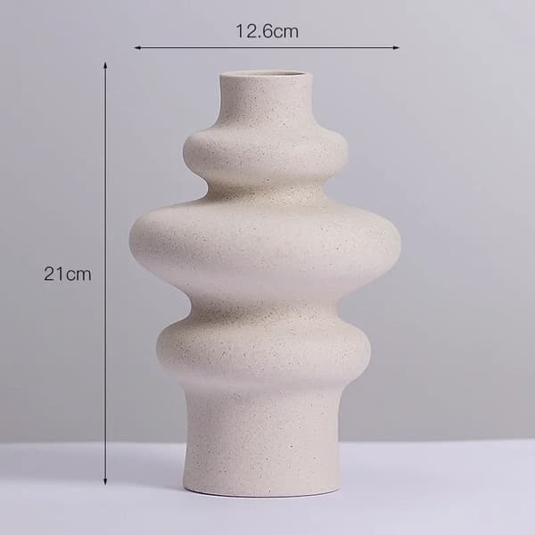 Keramisk Vas, Modern Design, Finns i Två Storlekar,Stor1