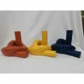 Pikkukuva 2 / 3: Maljakko DKD Home Decor Hartsi (20,5 x 16 x 15 cm) (3 osaa)