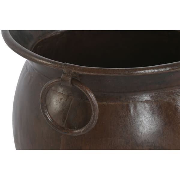 Vase Home ESPRIT Brun Jern 46 x 46 x 44 cm