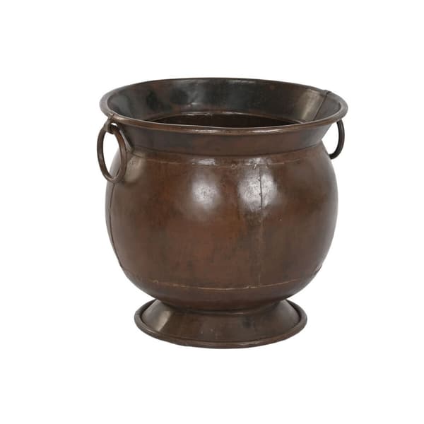 Vase Home ESPRIT Brun Jern 46 x 46 x 44 cm