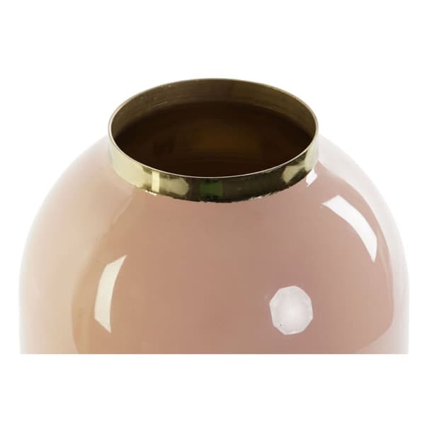 Vase DKD Home Decor Grøn Gylden Koral Jern Lakeret 13 x 13 x 25 cm (2 enheder)