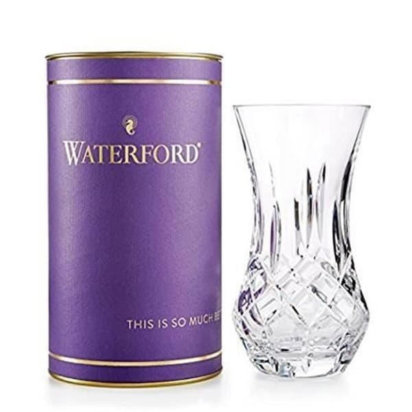Bon Bon Vas - WATERFORD - Lismore - 15,2 cm - Glas - Lila