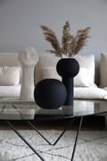 Miniatyrbild 2 av 4: Vas - soliflore Cooee design - CD-HI-028-21-BK - Pelarvas 32 cm Svart