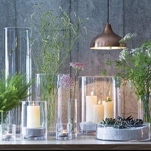 Kolonnvas - LSA INTERNATIONAL - H28 X Ø13 cm - Klar - Glas - Modern design