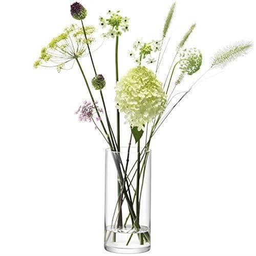 Kolonnvas - LSA INTERNATIONAL - H28 X Ø13 cm - Klar - Glas - Modern design