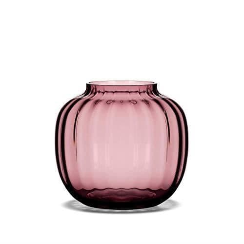 Vas - HOLMEGAARD - Plommon - 18,8x19x17,1 cm - Glas - Modern skandinavisk stil