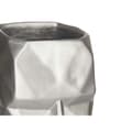 Miniatyrbild 3 av 3: Vas 3D Ansikte Silvrig Polyresin 12 x 24,5 x 16 cm (4 antal)