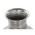Miniatyrbillede 2 af 3: Vase DKD Home Decor Gylden Sølvfarvet Aluminium Moderne Ældet overflade 38 x 38 x 50 cm (2 enheder)