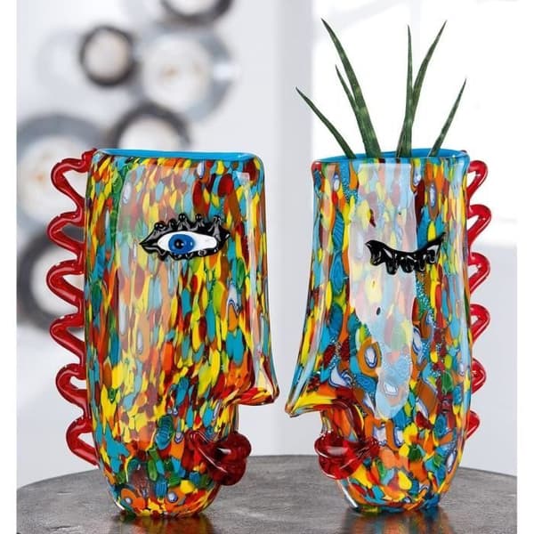 GlasArt Vasdesign Froozen Multicolore