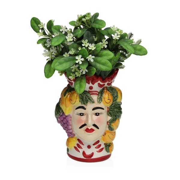 Vase Versa KAMIR Keramik Escandinavo/Nórdico 12 X 17,8 X 11,8 CM